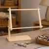 Adjustable Tabletop Embroidery Stand Reusable Hands-Free Cross Stitch Frame Holder Multi-Purpose for Tapestry Sewing Needlework