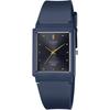 Analog Watch Chip Casio MQ-38UC-2A1 Matte Navy Urethane Band Rectangular Face Unisex Overseas Model MQ-38UC-2A1