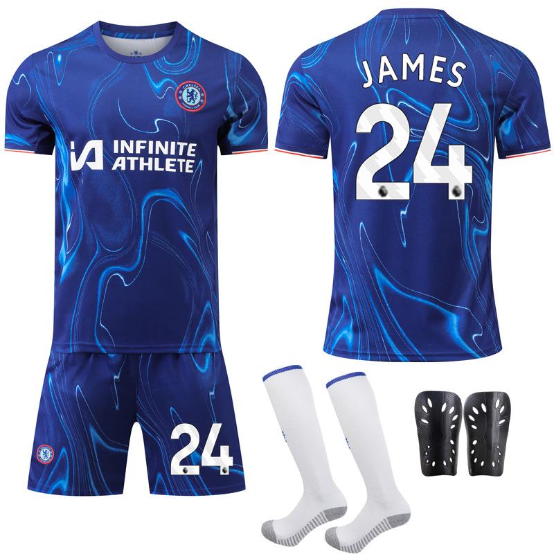 2024-25 Chelsea Football Jersey Set Jersey No. 20 Palmer 7 Neto 14 Felix Jersey Spot