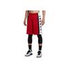 Jordan Short de basket-ball à cordon de serrage avec imprimé de lettres color block pour hommes Rouge 924567-688