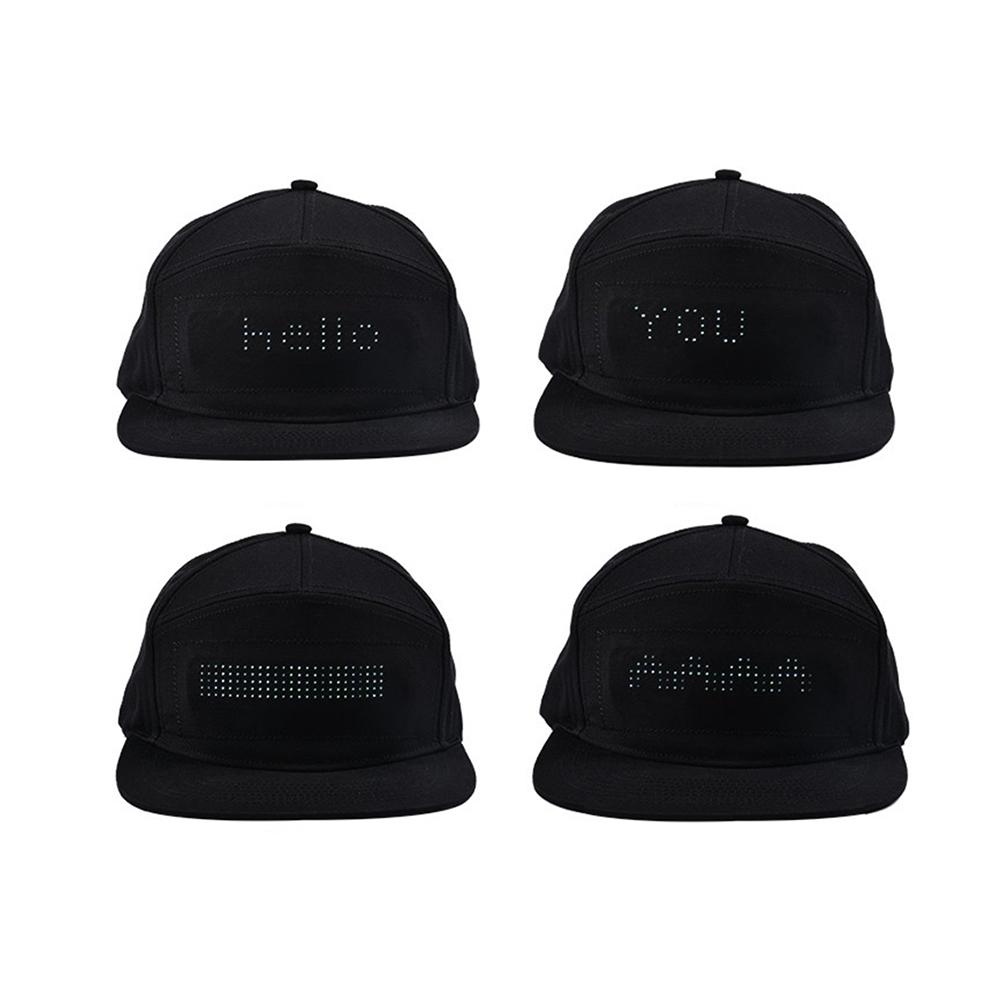 Buy LED Display Hat Message Sign Hiphop 