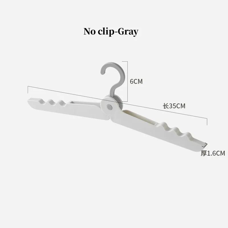 

Portable Folding Clothes Hanger Multifunctional Underwear Socks Drying Rack High Load-bearing Durable Anti Slip Travel Home Use