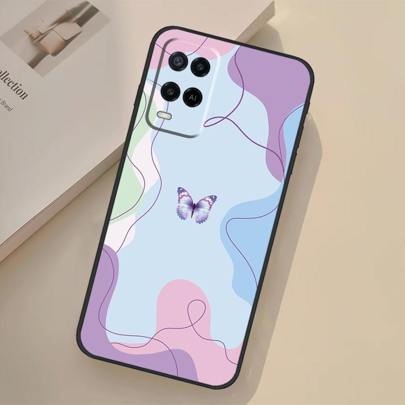 

Graffiti Great Butterfly Art Case For Oppo A17 A57 A77 A74 A54 A94 A78 A98 A18 A60 A80 A40 A38 A58 A96 A76 A16 A15 A5 Pro OPPO A58 4G