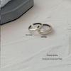 Trendy Women's Daily Commute Ring: Simple, Stylish, Internet-Celebrity Inspired Index Finger Design