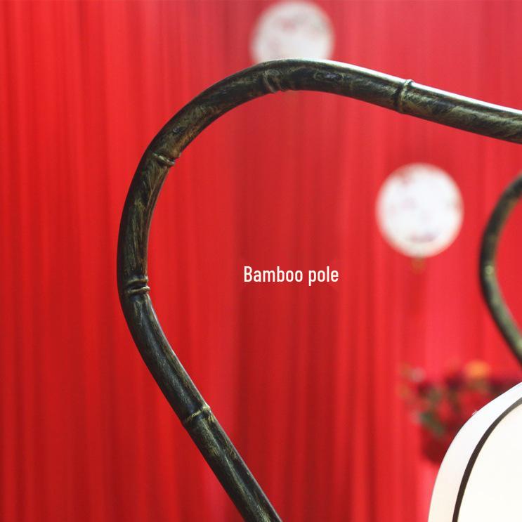 Antique Iron Art Bamboo Lanterns: Han Tang Wedding & Event Decor
