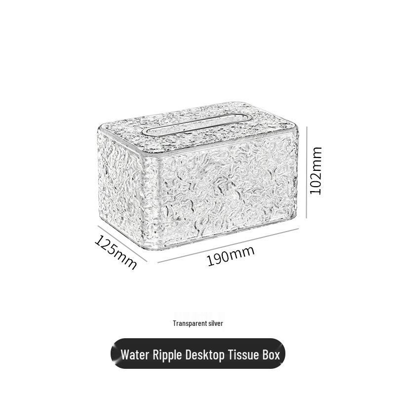 High-End Luxury Tissue Box for Living Room - Elegant Napkin Storage for Coffee Table