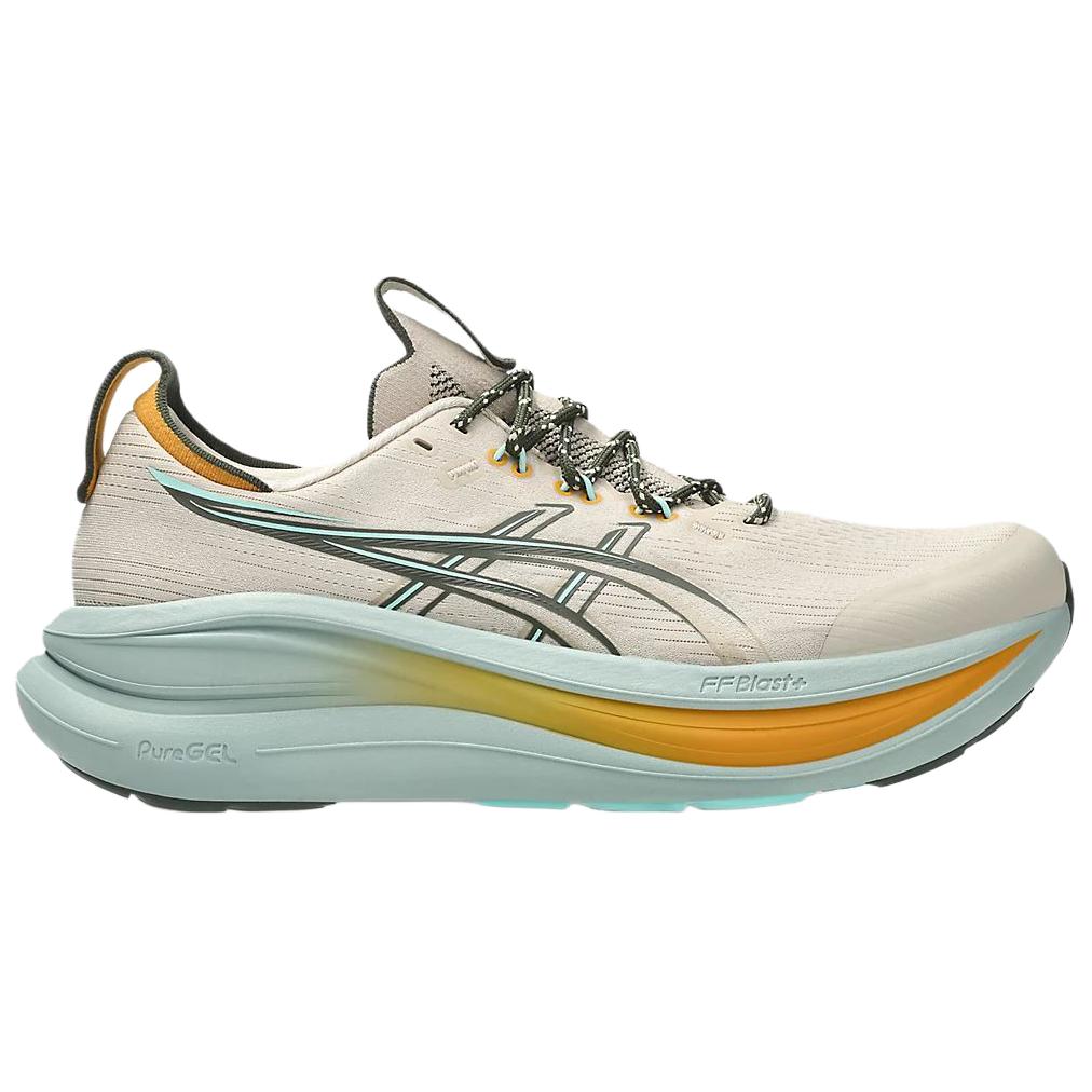 Asics Gel-Nimbus 28 Tr Lightweight Soft Trail Running Shoes Men Sneaker Off-White 1011C309-250