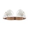 Barbara Leather Fisherman Detail Semi Dress Mule 2cm 3 Colors Bbj181