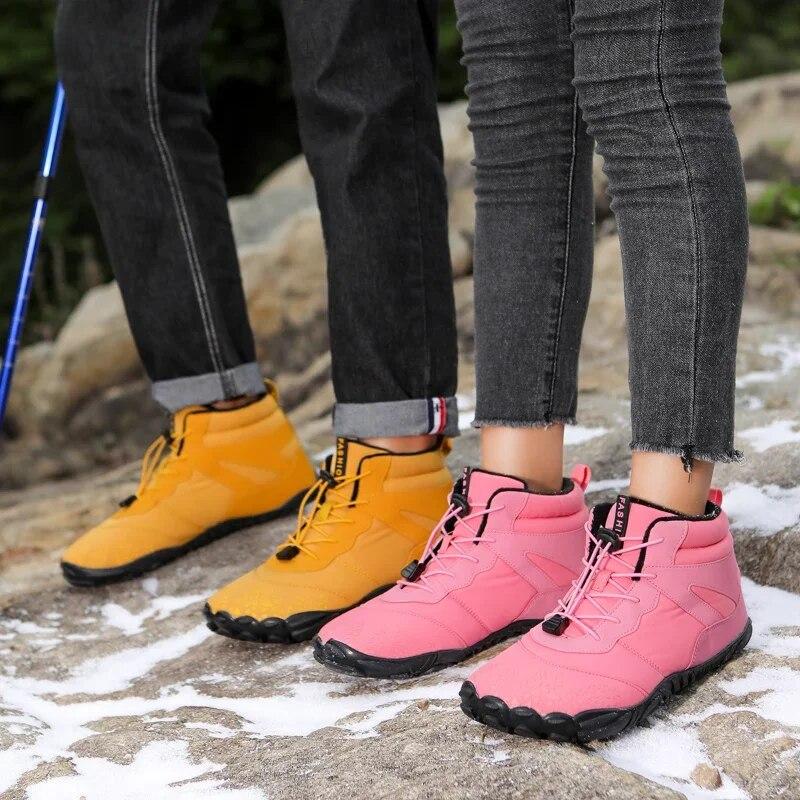 Pánské sněhule Zimní boty Outdoorová turistická obuv Dámské sněhule Teplé voděodolné Pánské kotníkové boty Protiskluzové sněhule