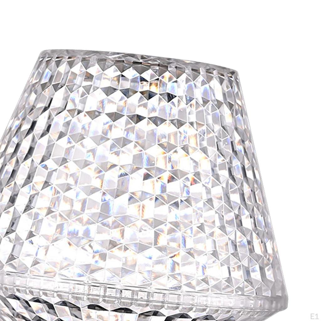 Crystal Nightlight Table Lamp for Bedroom