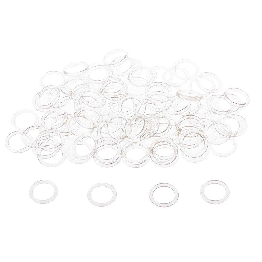 Underwear Bra Strap Adjuster Nylon O Ring Lingerie Slide Buckle for Bathing Suit Sewing Craft