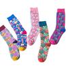 Cartoon Anime Women's Cotton High-top Mid-calf Retro Casual Sports Socks
