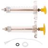 10/20ml Parrot Chick Feeder Copper Head Syringe Hose Birds Feeding Syringe Injector Supplies Bird Feeders
