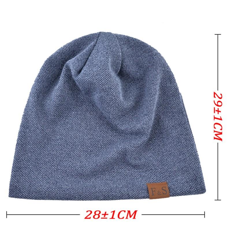 2020New Fashion Winter Warm Beanie Hat for Men Knitted Hat Winter Cap Beanie Women Hip-hop Thick Wool Caps Balaclava Mask Bonnet Hat