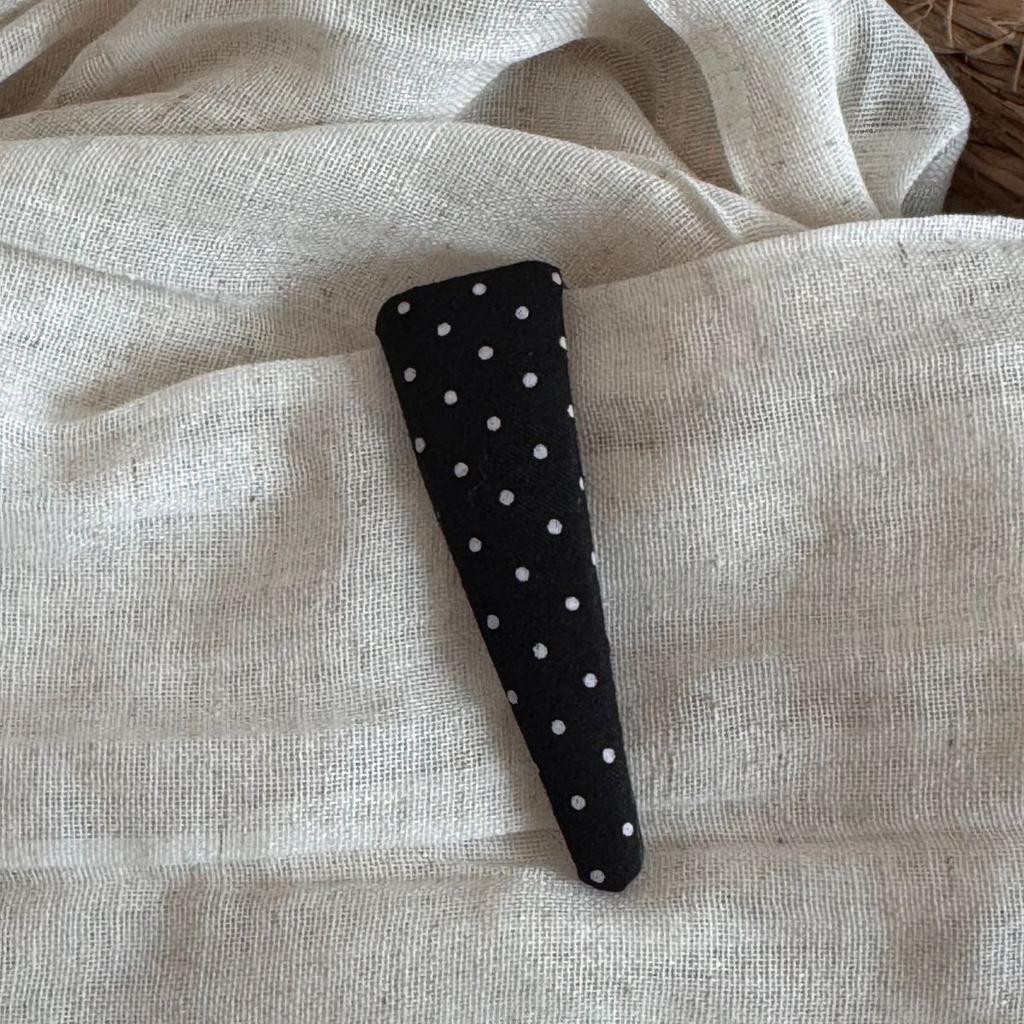 1Pcs South Korean Polka Dot Triangle Hair Clip Exquisite Bangs Clip Side Hair Clip Hairpin Headband Women Fashion Hairpin
