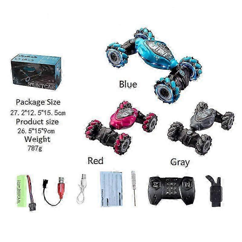 Gesture Sensing RC Stunt Car, Toys for Boys 6-8, Gifts for Boys 6 7 8 9 10 11 12, Birthday Gifts for Boys, Remote Control Car for Boys 8-12, 360 Rotat