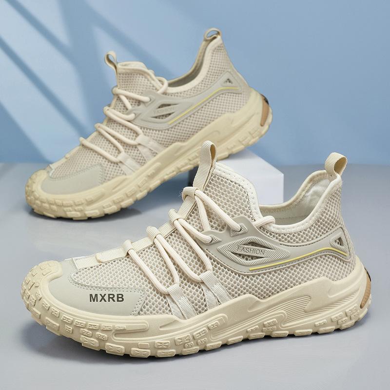 Sports Shoes Men's Summer Breathable Non-slip Men's Shoes Mesh Hollow Versatile Mesh Shoes Outdoor Casual Jogging Shoes