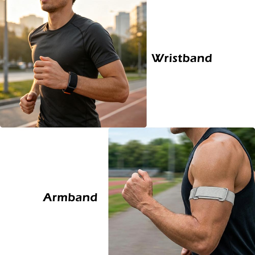 Nylon Armband And Wristband For Google Fitbit Air Watch Band With Metal Frame Adjustable Sports Watch Band For Google Fitbit Air
