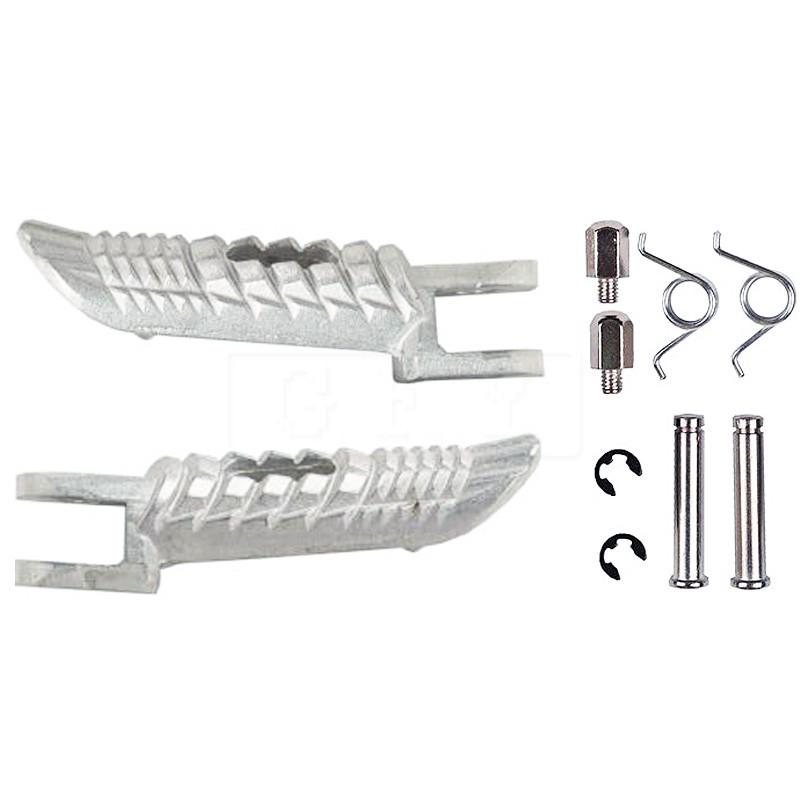 

For Suzuki GSXR600 GSXR750 2006 2007 2008-2014 GSXR1000 2005-2014 GSXR 600 750 1000 Motorcycle Front Rear Footrests Foot pegs Front White