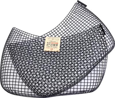 Série Hamanaka Rede para Moldar Bolsas, Bolsa 3D Tricotada, Aprox.. 32cm Largura x 21cm Profundidade, Preto, H202-392-2