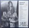 LP Record HEINRICH HENSEL  Heinrich Hensel 18741935 CO339 Court Opera Cla Austria Classical Used