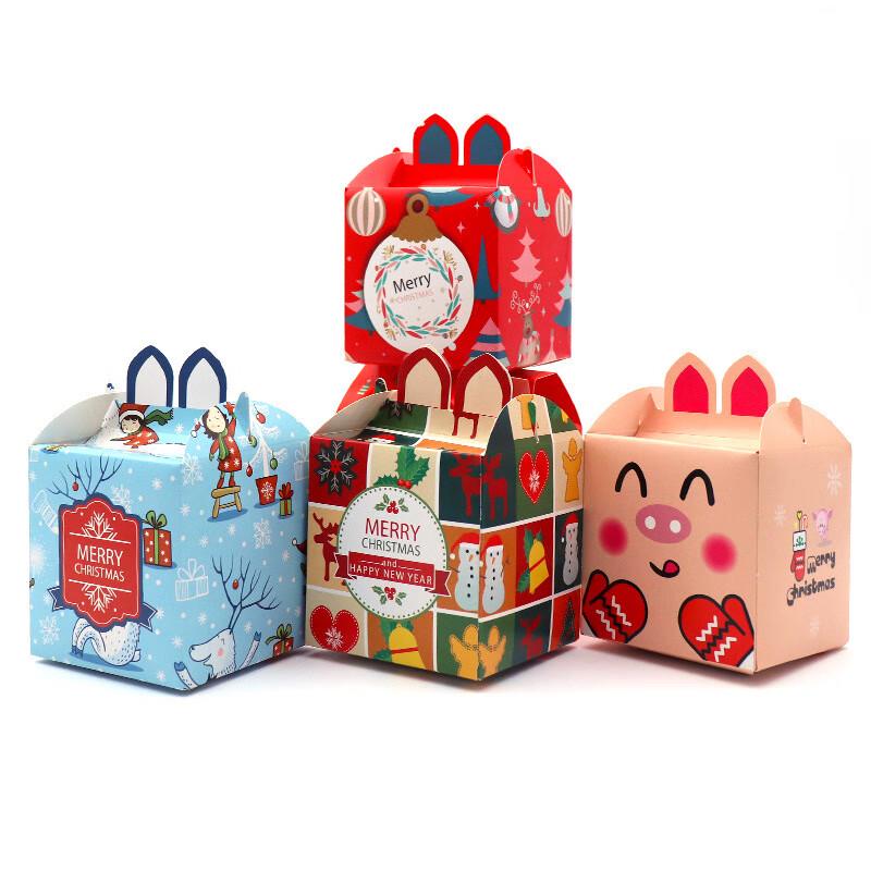 Christmas Apple Gift Boxes (100-Pack)