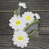 Daisy Clothing Applique Exquisite Clothes Patches Flower Embroidered Patches  Sewing