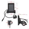 Pedal Assist Bike Digital Screen Meter Unobstructed Data Readout View Electric Panel