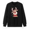 Christmas Deer Pattern Girls Clothing Patches DIY Washable Transfer Sticker Garment Accessory