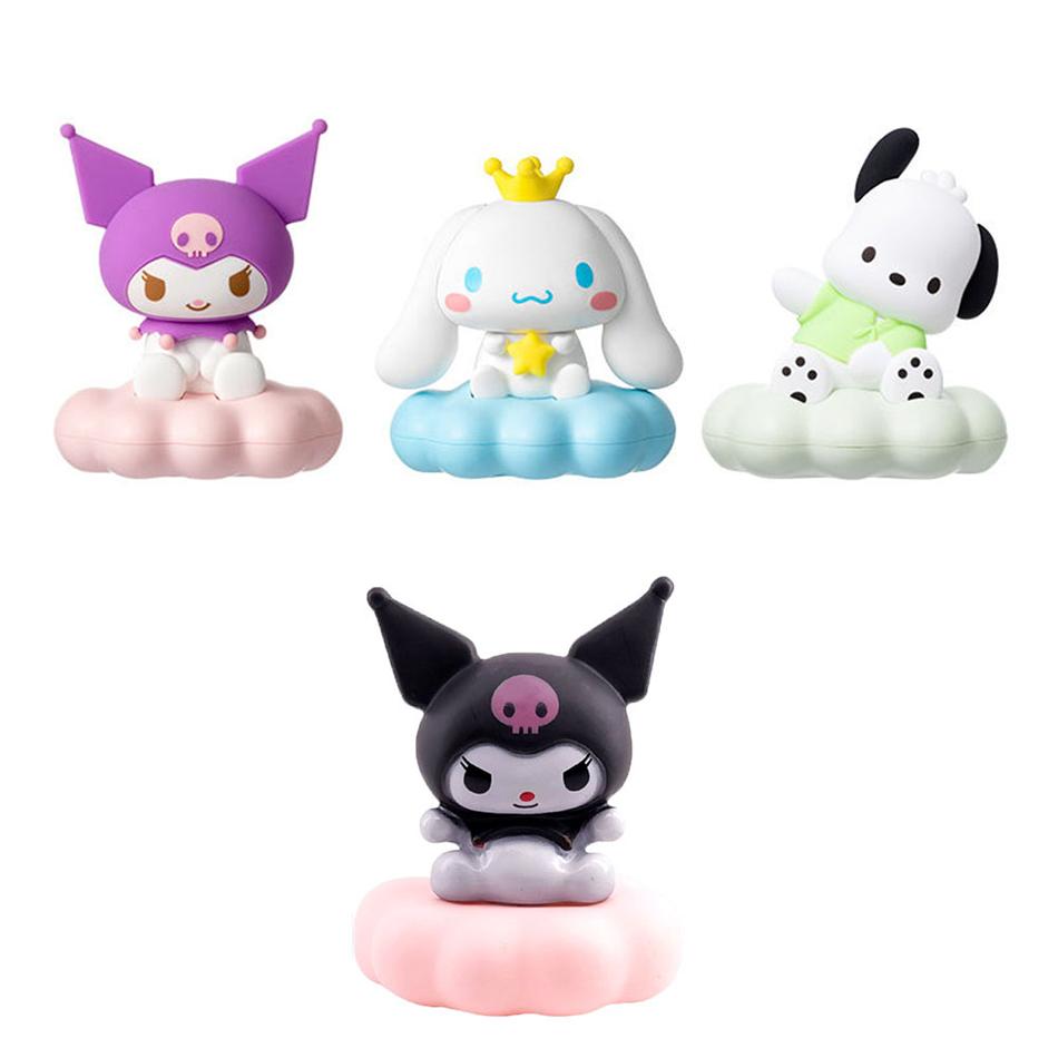 Kuromi Cinnamoroll Night Light Sanrioglowing Children Toy Bedside Lamp Anime Kawaii Cute Children Kid Present Gifts