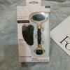 Jade Roller & Gua Sha Set: Facial, Eye, Neck & Forehead Massager with Spiky Board