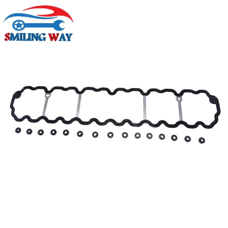 Engine Valve Cover Gasket Grommets Seals For Jeep Wrangler Cherokee Grand Cherokee 1996-2006 4.0L L6 OHV 12V 53020758 VS50266