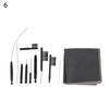 1 Set Hearing Aid Cleaning Tool Hearing Aids Cleaning Kit Brush Vent Cleaner Cleaning Wire With Magnet And Wax Loop Cleaning Set
