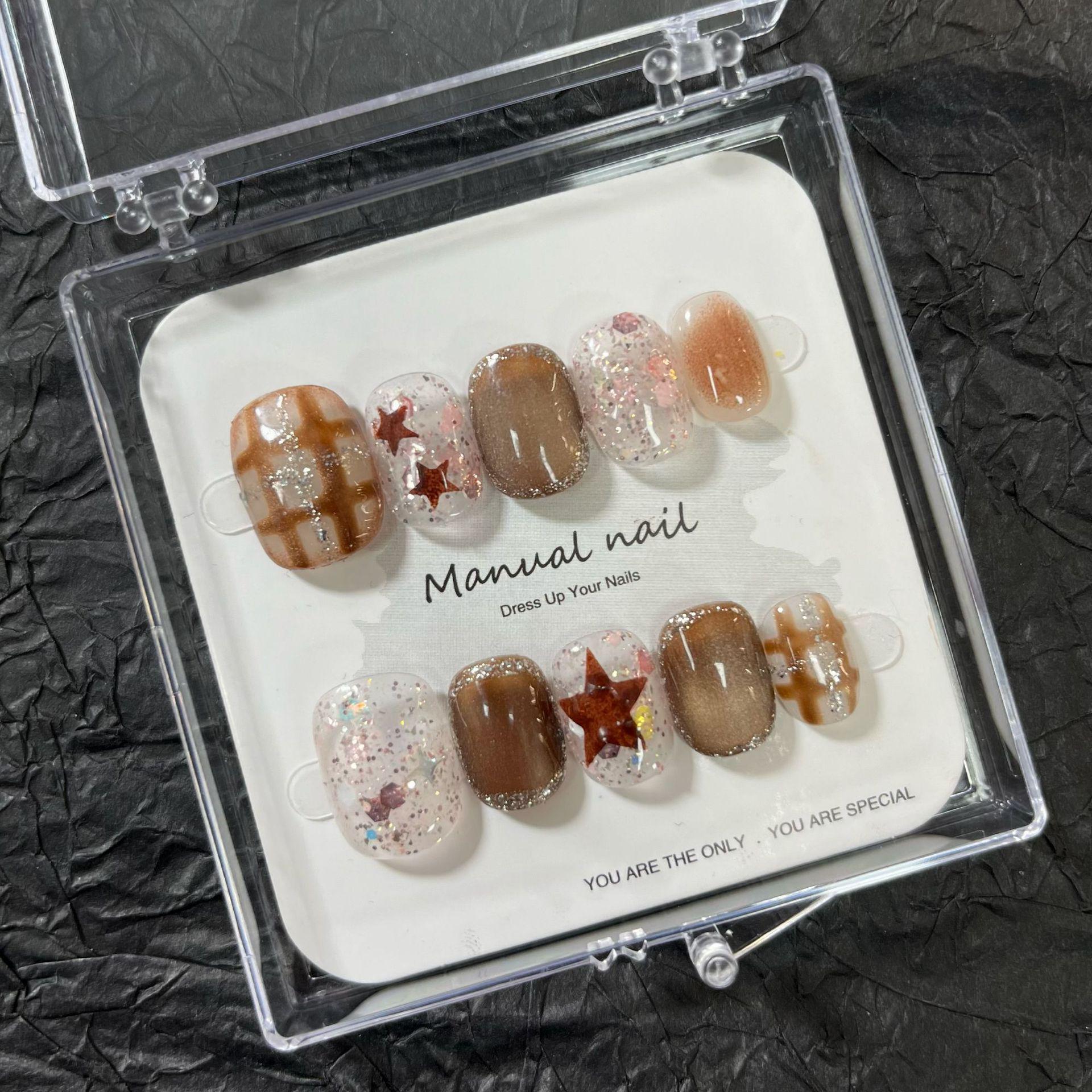 Ручная работа Мультяшная Девочка Наклейки для Ногтей A608 Large