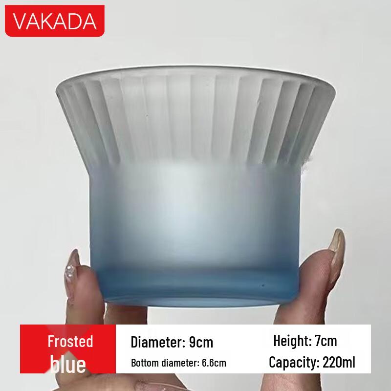 VAKADA Glass Coffee and Cold Drink Cup