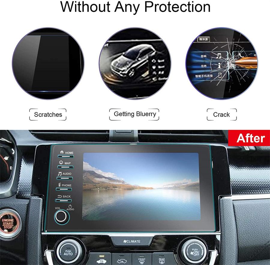 Tempered Glass For Honda Civic 20-21 Navi