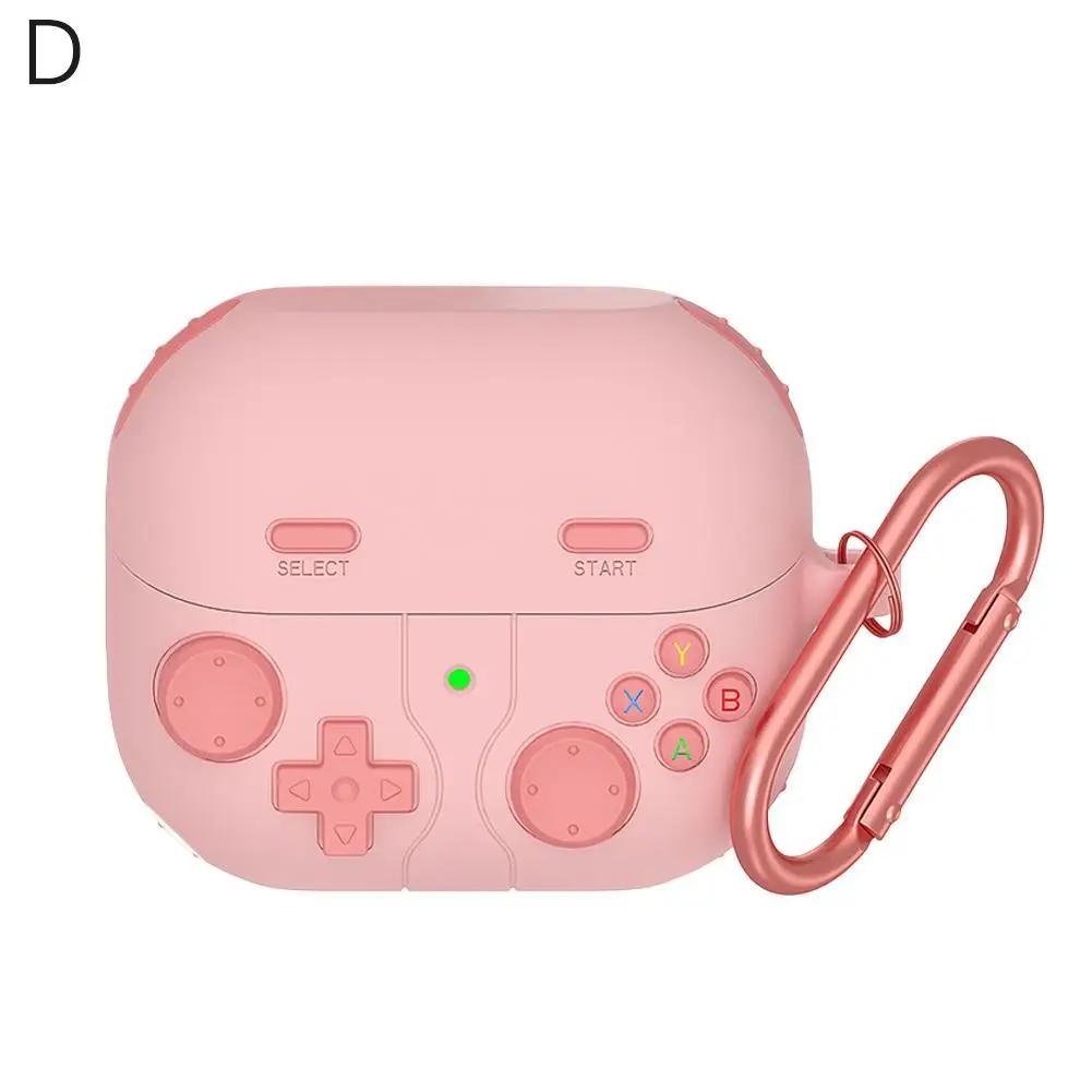 Silicone material is soft Case 3D Cartoon Game Consol Earphone Accessories Cover With Hook For Samsung Galaxy Buds 3/Buds 3Pro