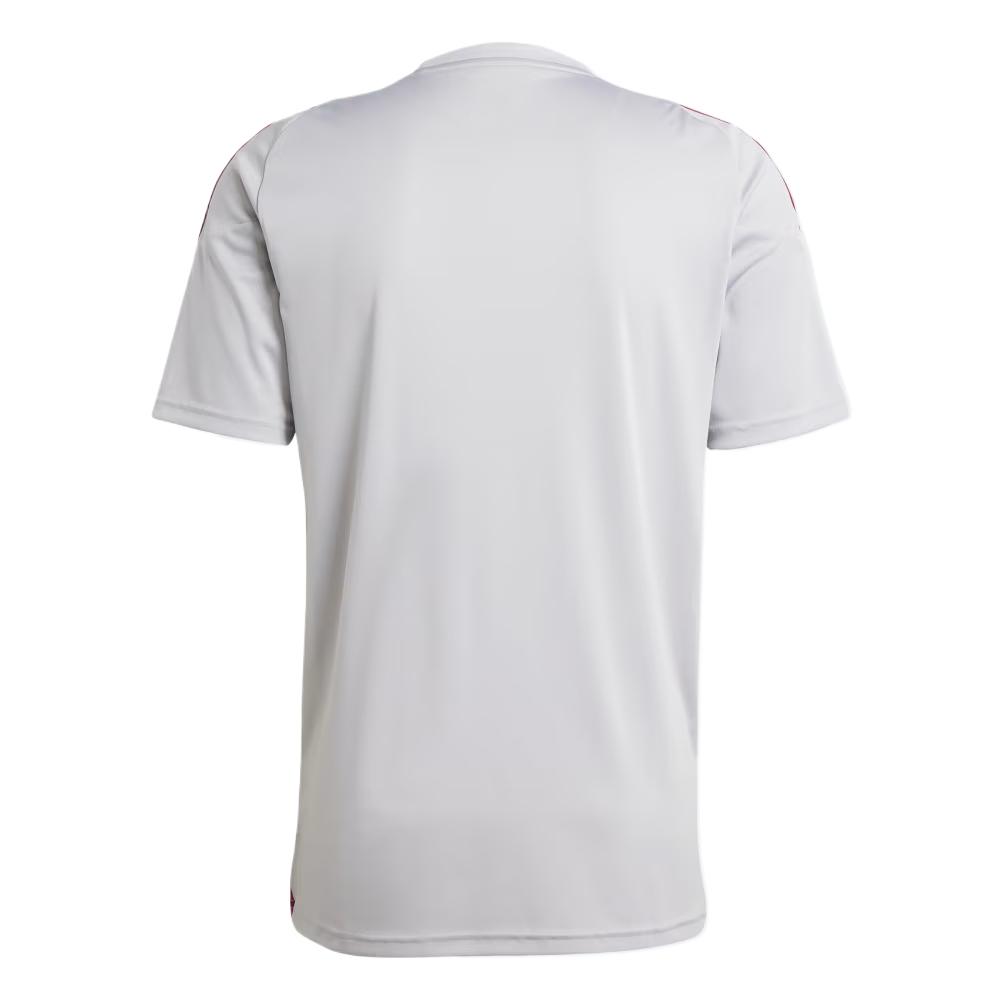 Adidas Aeroready Comfortable Fashionable Simple Versatile Soccer Jersey Men tops Gray JX1954