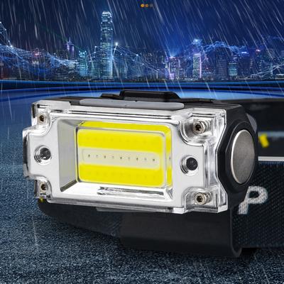 300LM LED Stirnlampe USB-Aufladung IPX4 Wasserdicht Smart Stirnlampe Bewegungssensor für Erwachsene Läufer Camping Klettern Outdoor