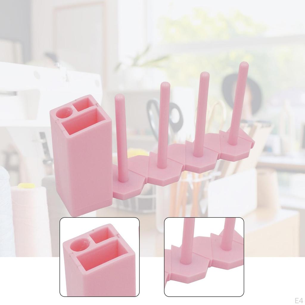 Bobbin Holder Organizer 2 In 1 for Organizing and Storing Storage Box Efficient Thread