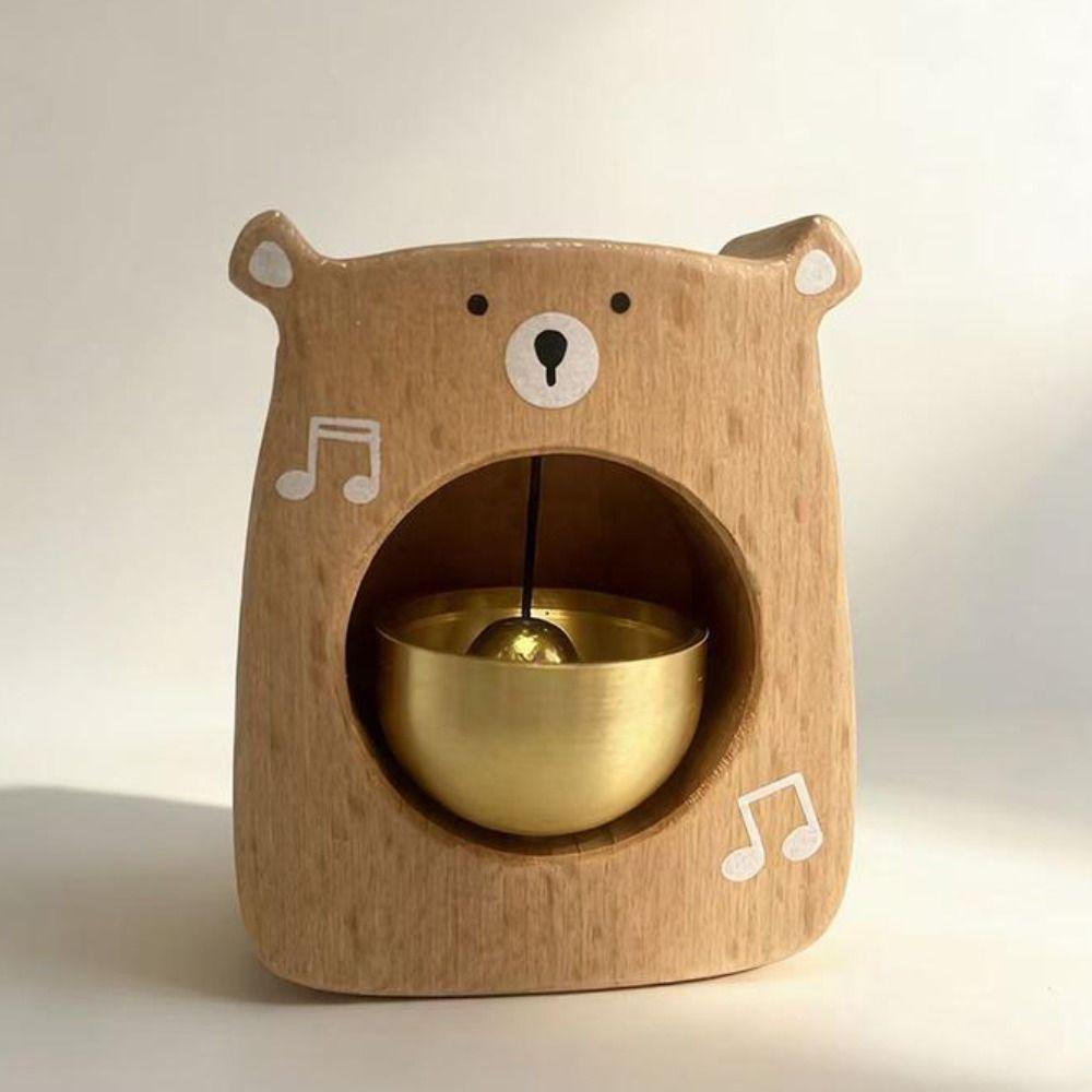 Creative Entrance Doorbell Magnetic Meditation Wind Chime Entry Reminder Bell  for Refrigerator