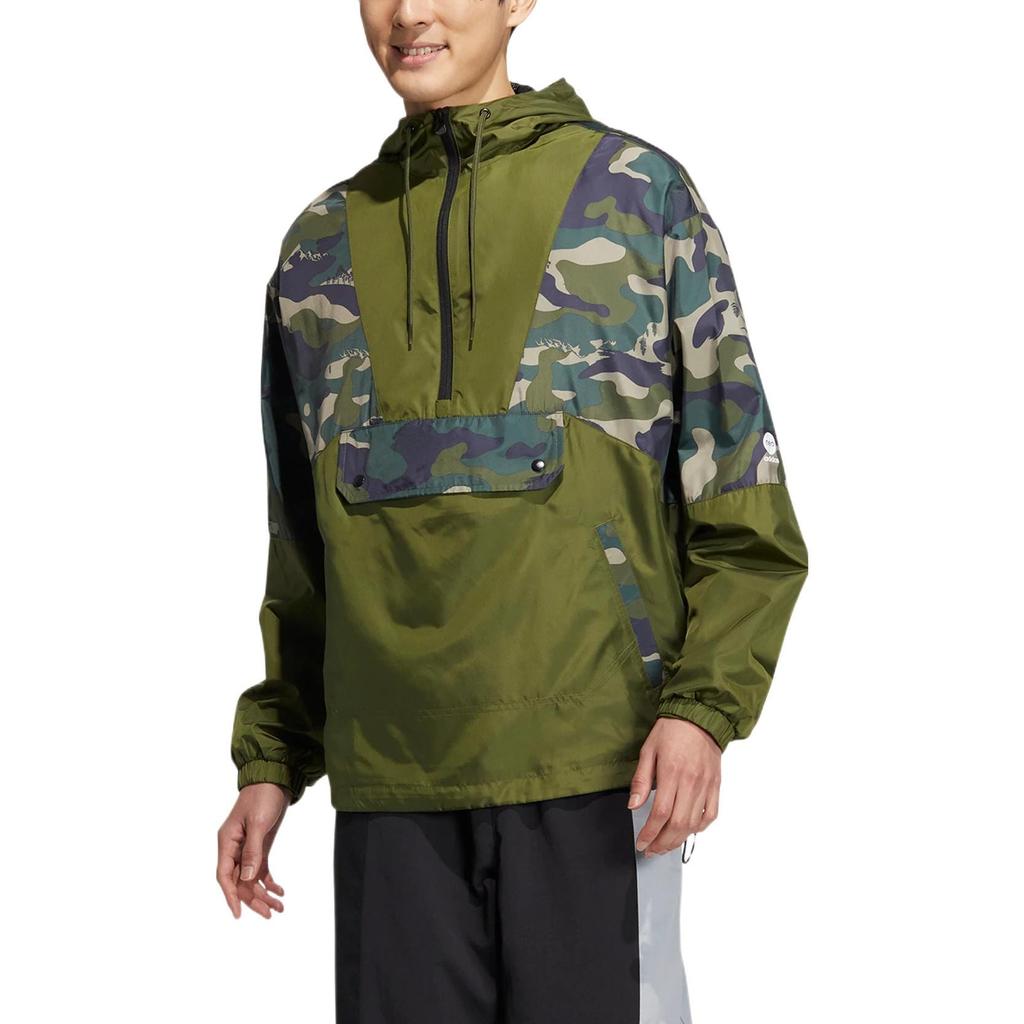 Adidas Neo Jackets Unisex Green Hooded Moderate Other HN2424