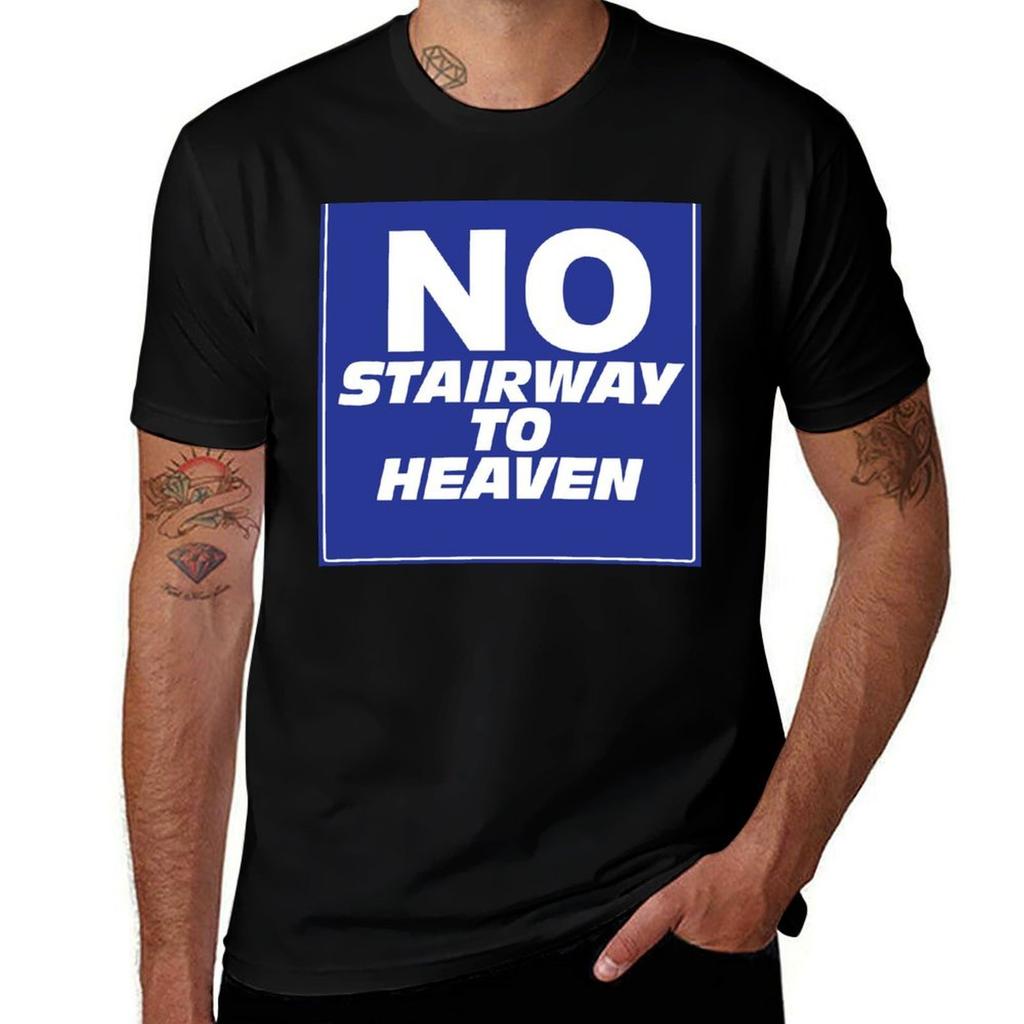 Waynes World No Stairway to Heaven Sign TShirt man t shirt designer t shirt man luxury TShirt