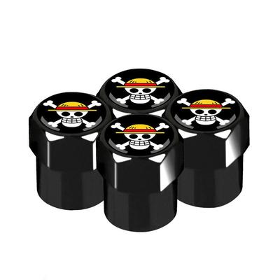 4PCS Carro Estilo Anime Roda Pneu Tampas de Válvula de Ar Haste Para Auto Bicicleta Motocicleta Acessórios Universais Presentes