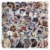 50Pcs Cartoon Aesthetic Gothic Style Stickers Diy Decoration Mobile Phone Case Notebook Water Cup Graffiti Toys Gifts Waterproof