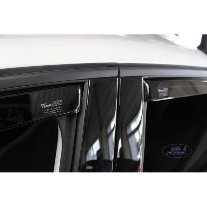 J&J AUTOMOTIVE | Heko Air Deflectors Wind Deflectors For Peugeot 308 5P. Berlina 2014-2021