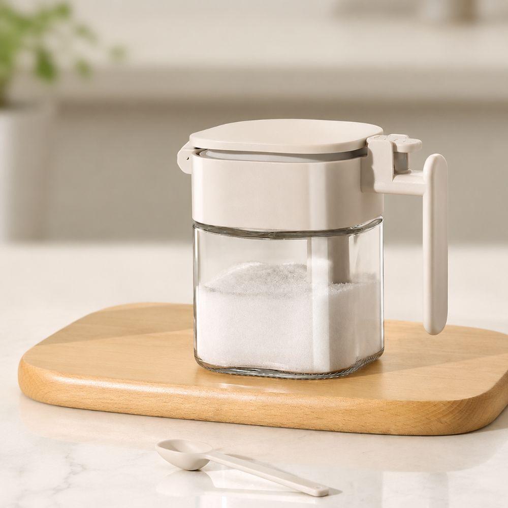 Moisture Proof Seasoning Jar Dustproof Salt Container Practical Sealed Spice Jar Home Kitchen