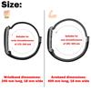 New Nylon Weave Arm Band for Google Fitbit Air Bicep Bands Fitness Tracker Band Magnetic Wristband for Google Fitbit Air Strap