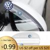 For VOLKSWAGEN VW 2pcs Car Rearview Mirror Protector Sticker Decals for Volkswagen Passat Golf Bora Jetta Beetle Scirocco POLO S