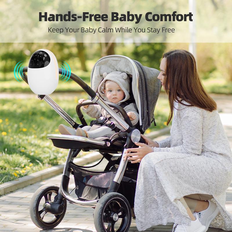 Smart Sleep Aid: Portable White Noise Soothing Shaker for Deep, Peaceful Sleep rosa